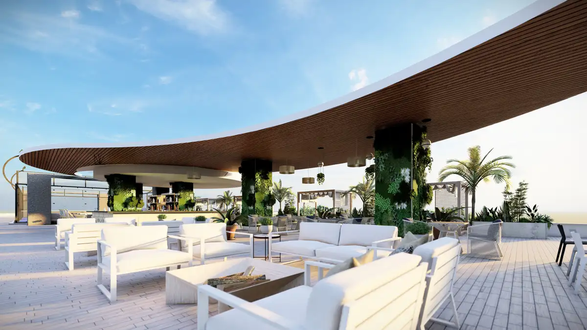 Desarrollo exterior y arquitectura